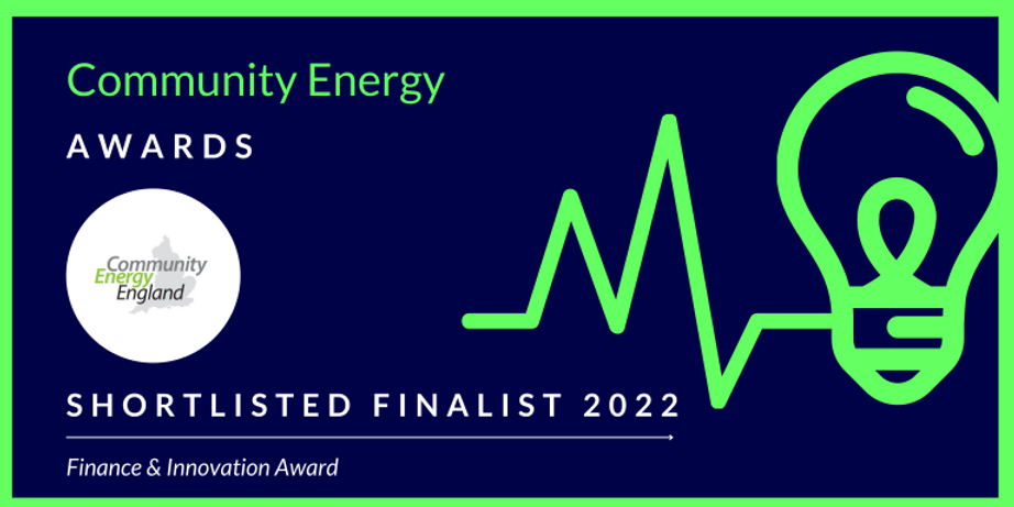 ACE Win Finance and Innovation Award at Community Energy Awards 2022